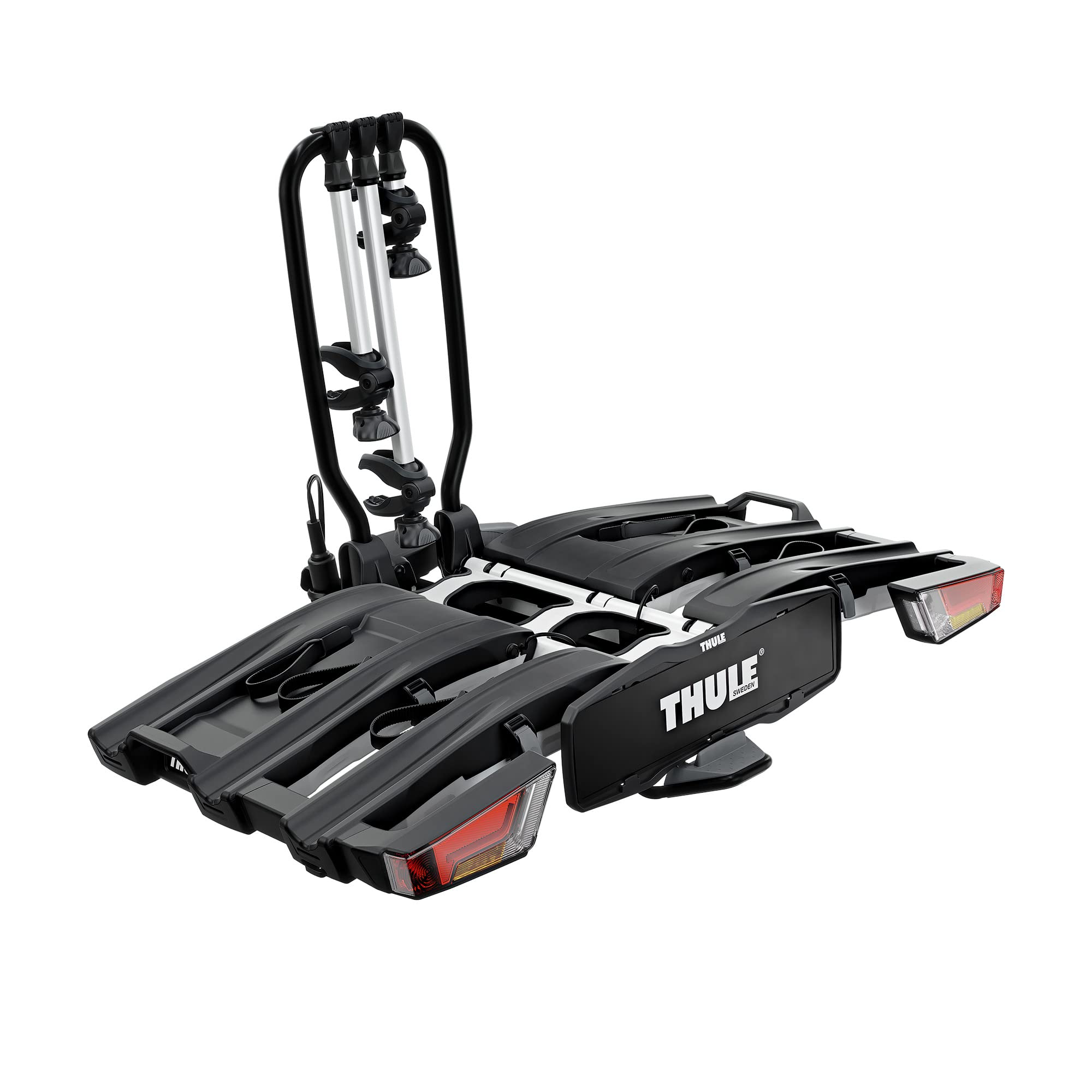 Thule EasyFold XT Bike Carrier with 2 Bikes Black/Aluminium Coupling