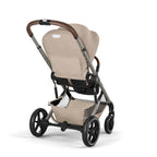 CYBEX Gold Kinderwagen BALIOS S LUX, ab 0-4 Jahre, Almond Beige | Ab Geburt bis 4 Jahre, max 22 kg, Reisesystem, Ergonomische Liegeposition, Einhand-Gurtsystem, All-Terrain-Räder