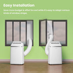 Comfee Mobiles Klimagerät Eco Friendly Pro, 10000 BTU 2,9kW, Kühlen&Ventilieren&Entfeuchten, Raumgröße bis 98m³(36㎡), Mobile Klimaanlage mit Abluftschlauch